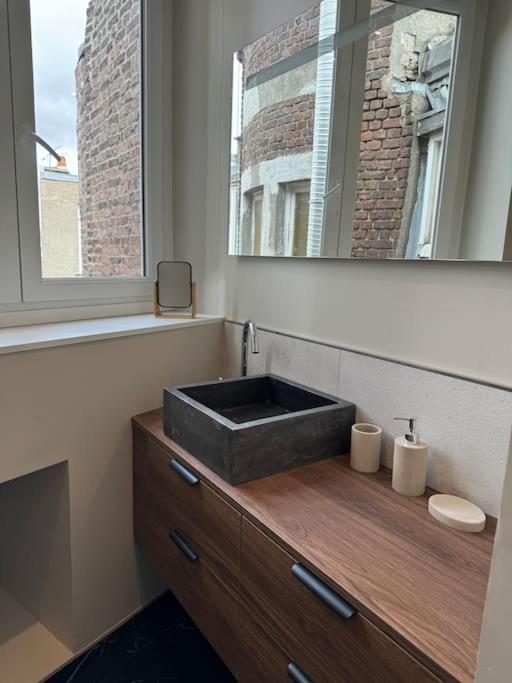 Bel Appartement Climatise En Plein Coeur De ليل المظهر الخارجي الصورة
